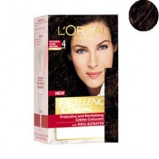 LOREAL HAIR COLOUR NATURAL DARK BROWN 4